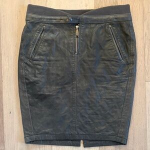 Diesel Grey Quilted Skirt